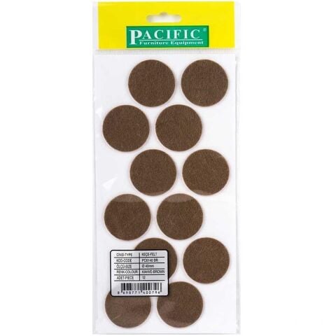 Pacific Zemin Koruyucu Yapışkan Yuvarlak Keçe 40 mm