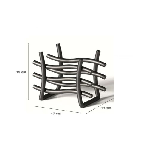 Tekno Tel MG-305 Mutfak Tezgah Üstü Peçetelik Siyah